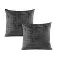 thumbnail image 5 of Home Soft Things Textured Velvet Pillow Covers (Set of 2), - Peat - 26" x 26", 5 of 6