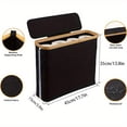 thumbnail image 3 of Dsscvnef Transparent Tissue Storage Household Bathroom Tissue and Miscellaneous Storage Foldable With Lid Storage, 3 of 3