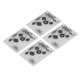 thumbnail image 3 of Plantilla de estampado ANGGREK carpetas de plástico para tarjetas divertidas y hermosas 4 piezas, 3 of 8
