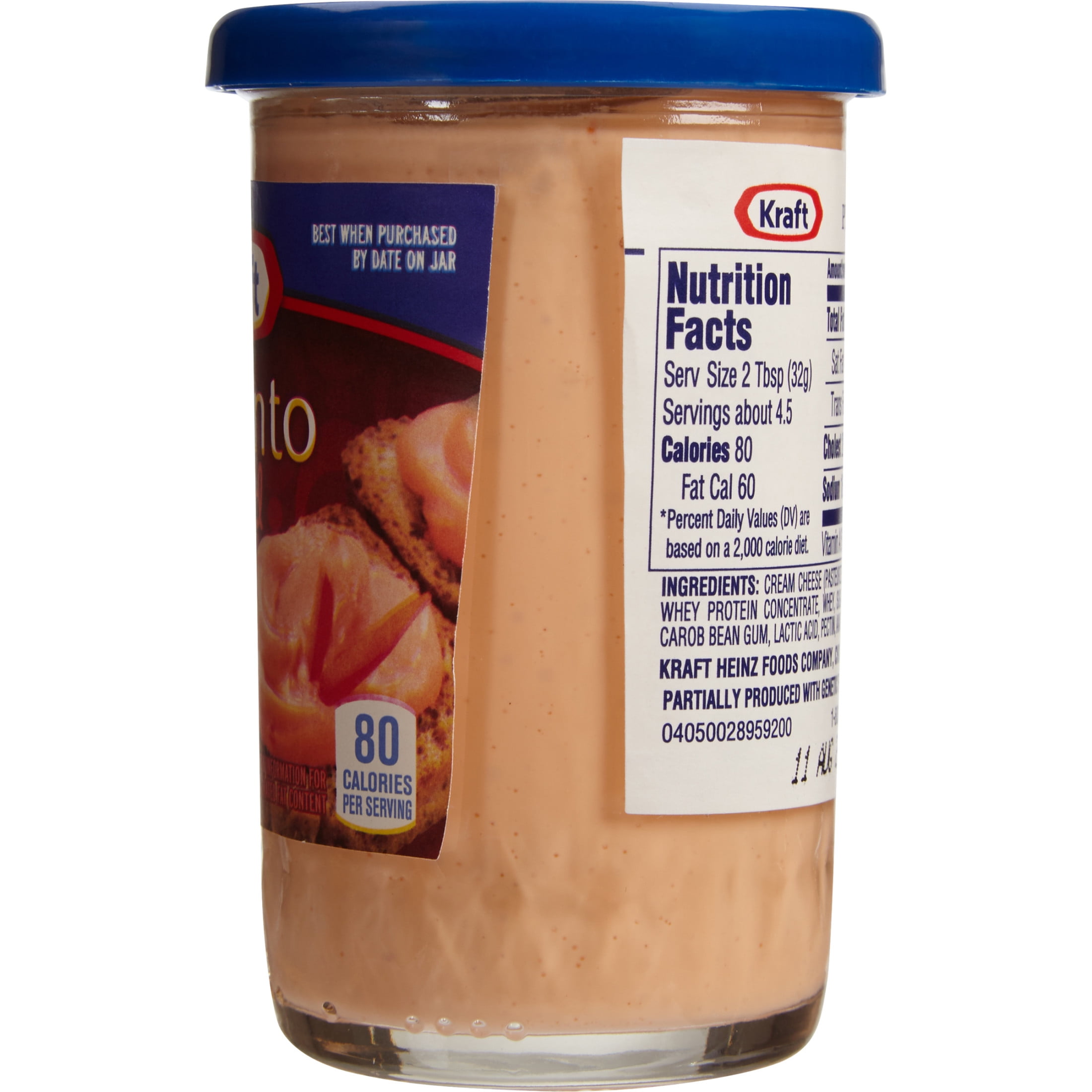 Kraft Pimento Spread with Philadelphia Cream Cheese, 5 oz Jar