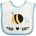 thumbnail image 3 of Inktastic Honey Bee Gifts Beekeeper Girls Baby Bib, 3 of 4