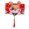thumbnail image 2 of Folding 2023 Red Packet Decor Money Envelope Lucky Money Pocket Rabbit Year Hong Style D, 2 of 8