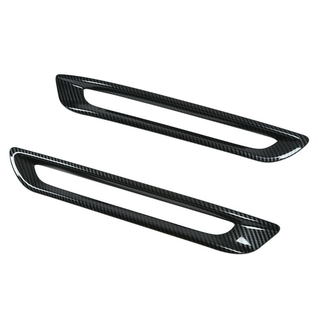 Embellecedor de marco de luz trasera de coche, 2 piezas, cubierta de marco de luz antiniebla trasera, marco de luz antiniebla trasera, diseño personalizado