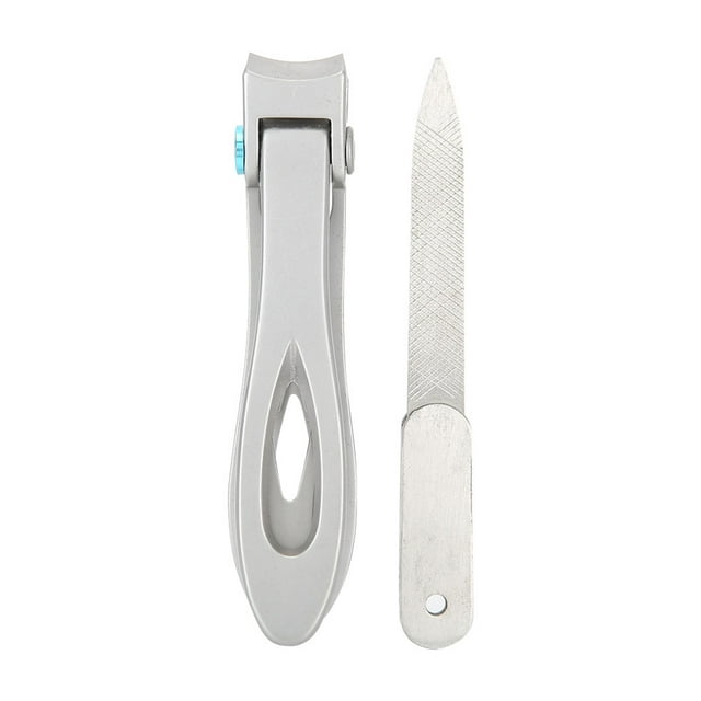 Pedicura podológica, 2 piezas/juego, herramientas grandes de acero inoxidable para el cuidado de las uñas, cortador de uñas de los pies de primera línea
