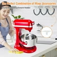 thumbnail image 5 of Stand Mixer Attachment Holders Compatible with Kitchenaid Mixer Accessories (White), 5 of 7