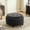 Gray, variant on CQSXDA Upholstered Round Ottoman With Reversible Lid In Beige Fleece Fabric For Living Room Bedroom Office Storage Stool