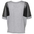 thumbnail image 3 of Nike Women's Dri-Fit Breathe Training Top (Small, Heather Grey/Black), 3 of 3