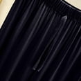 thumbnail image 4 of Kaemgyyd Womens Pajama Pants Flowy Wide Leg Capri Yoga Pants Lounge Comfy Sleep Pj Bottoms Sleepwear with Pockets, 4 of 6