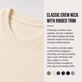 thumbnail image 7 of 5-Pack Men's Oversized Heavyweight Cotton Crew Neck Short Sleeve Tshirts Loose Fit Tops (S-3XL), 7 of 7