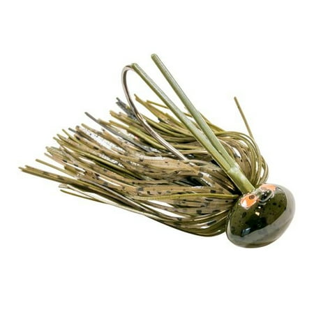 UPC: 0897744004919 | Z Man CrosseyeZ Football Jig 3/4oz Green Pumpkin