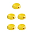 thumbnail image 2 of Maytalsory Environmentally Friendly Choice For Pet S Feeding Plastic Dog Bowl And Multiple yellow small size 5Set, 2 of 6