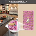 thumbnail image 5 of Yayeee Blank Wall Plate Cover 1-Gang 4.5"x2.7" Home Unused Decorative Outlet, Pink Doughnuts, 5 of 7