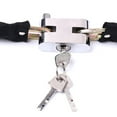thumbnail image 6 of UDIYO Universal Motorbike Motorcycle Bicycle Anti-theft Security Chain Lock Padlock, 6 of 6