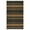 Black/Brown, variant on HIWEAVER 8' x 10' Blue Outdoor Rug PP Plastic Straw Woven Waterproof Patio Rug with Border Portable Outside Carpet for Balcony Deck Picnic Garden Decor