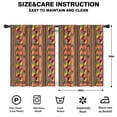 thumbnail image 2 of Blackout Kids Curtains,Boho Colorful Geometric Ethnic Pattern Childrens Insulated Curtains Set Of 2,Bedroom Essentials,Toddler Room Decor 42x54in(106x137cm), 2 of 5
