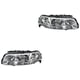 thumbnail image 1 of Par de Faros Pointer 2000 A 2005 Volkswagen Fondo crom TYC ., 1 of 4