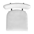 thumbnail image 3 of Butler Specialty Company Saddle Leather Rectangular 26" Counter Stool - White, 3 of 7