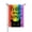 Color 4, variant on Pride Garden Flag 12 X 18 Inch Vertical Double Sided in This House We Believe Pride Gay Lesbian LGBTQ Pansexual Flag Yard Flag Outdoor Decorations