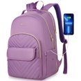 thumbnail image 1 of Mochila Breold para mujer de 15.6 pulgadas para viajes escolares y trabajo, 1 of 7