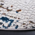 thumbnail image 3 of SAFAVIEH Amelia Jimmy Dot-Print Area Rug, Gray/Light Gray, 6'7" x 6'7" Round, 3 of 11