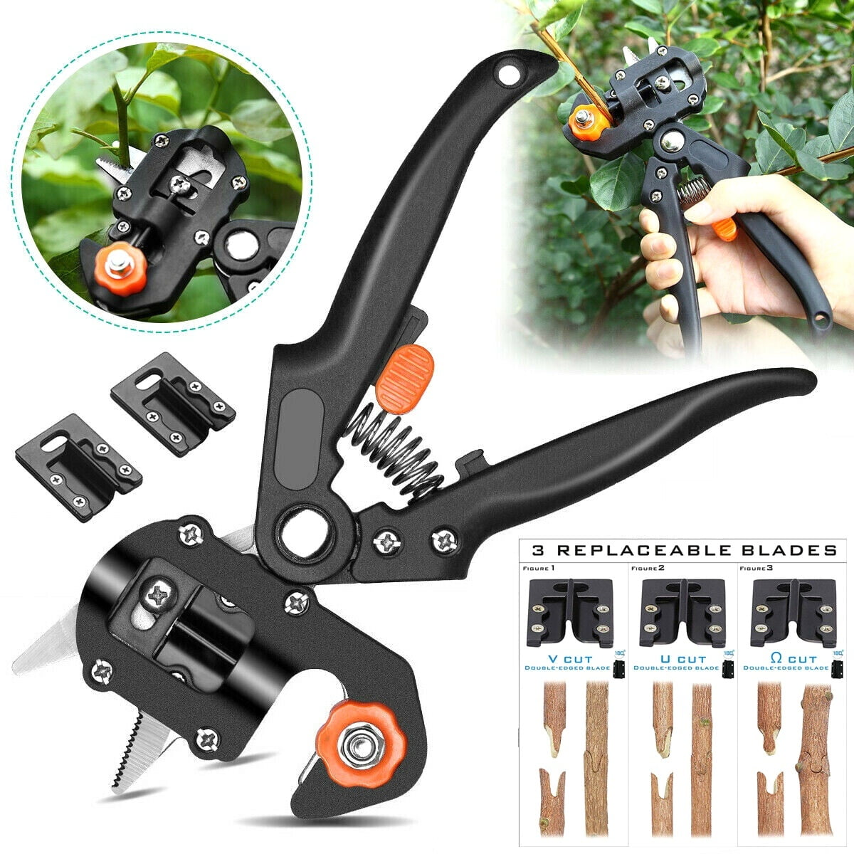 Pruning Shears Knife, Portable Pruning Shears Knife Scissors Grafting