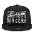 thumbnail image 2 of Men's New Era Black Los Angeles Dodgers  Street Team A-Frame Trucker 9FIFTY Snapback Hat, 2 of 6