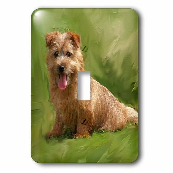 3dRose, Norfolk Terrier, single toggle switch