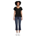 thumbnail image 2 of Time and Tru Women's Peplum Top, Sizes XS-XXXL, 2 of 5