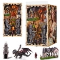 thumbnail image 1 of Kit de casa de muñecas en miniatura para hacer tú mismo, CCCDF, libro, rincón, La bella durmiente, 1 of 7