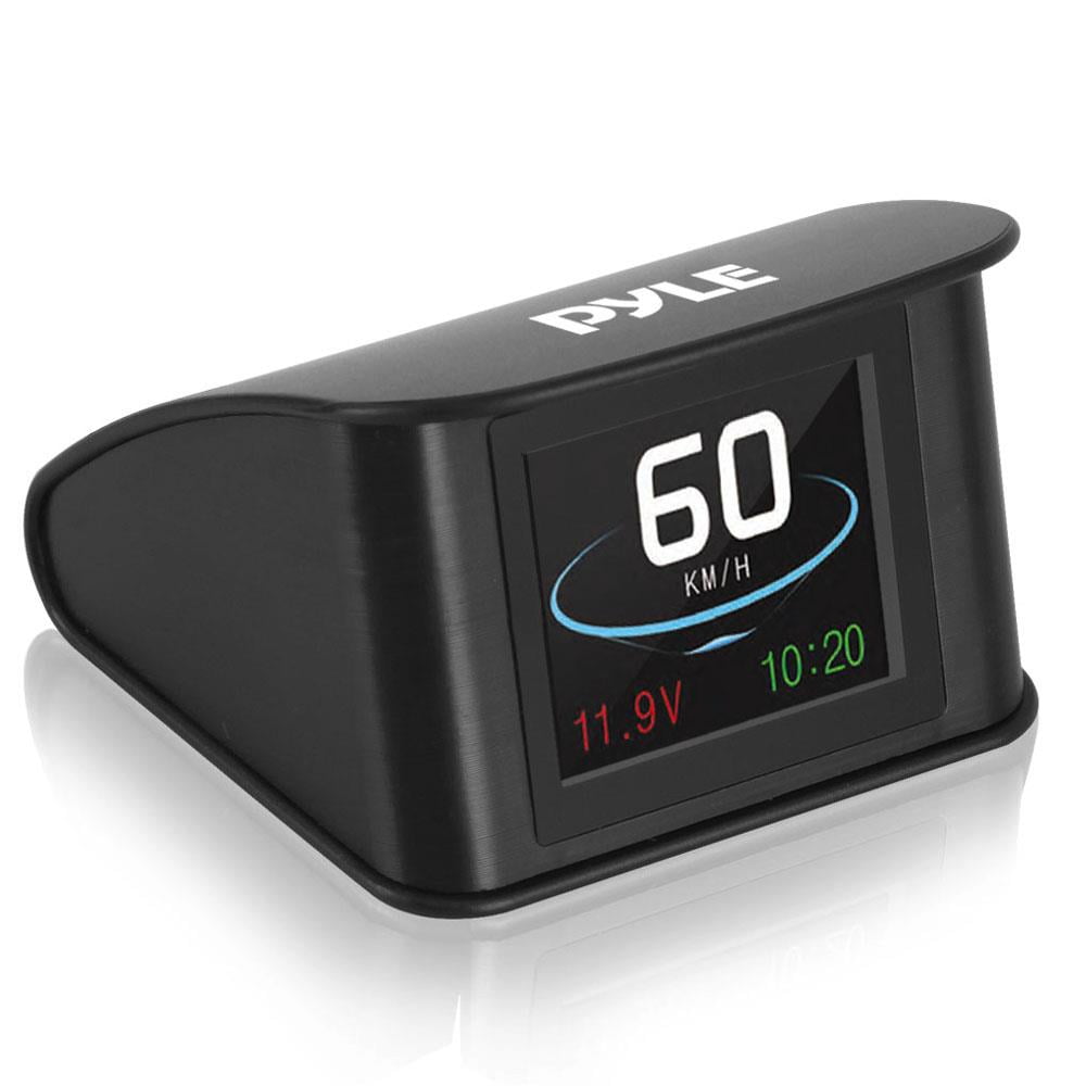 PYLE PHUD19 Vehicle Smart HUD Speedometer Car Dashboard HeadsUp