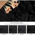 Sanmadrola Soft Fluffy Rugs Faux Fur Sheepskin Area Rug for Bedroom