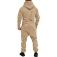 thumbnail image 3 of LAICAIW Combinaison à Capuche pour Hommes, Pyjama une Pièce à Fermeture Éclair, Combinaison de Jogging, 3 of 6