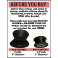 thumbnail image 3 of TreadLife Fitness Elliptical Wheel - Fits Some Proform Models - Part Number 238880, 3 of 3