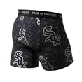 thumbnail image 5 of Men's Pair of Thieves Black Chicago White Sox Super Fit 2-Pack Boxer Briefs Set, 5 of 5