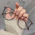 thumbnail image 2 of Round Anti Blue Glasses Men And Women Computer Frame Optical Lenses New Arrival 2024 grey, 2 of 5