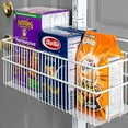 thumbnail image 3 of Allspace by Alltrade Over The Door Pantry Organizer Heavy Duty Hanging Storage Rack 5 Wire Baskets - 240077E, 3 of 5