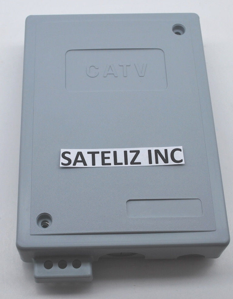 7"x5"x1.5" OUTDOOR CABLETEK ENCLOSURE PLASTIC GRAY CASE UTILITY CABLE