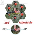 thumbnail image 3 of Gustavedesign 100PCS 360 Degree Adjustable Garden Irrigation Mist Micro Flow Dripper Water Drip Hose Spray Heads Drippers Sprinklers, 3 of 12