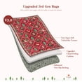 thumbnail image 5 of Moynesa 5'x7' Christmas Area Rug for Living Room,Red Rug Xmas Tree Modern Rug Kitchen Rug Washable Rug Non Slip Moroccan Carpet Holiday Decor Geometric Soft Accent Rug for Bedroom Dining Room, 5 of 11