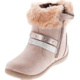 thumbnail image 3 of Primigi Girls 8520 Designer Fashion Fur Trimmed Booties, 3 of 4