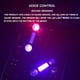 thumbnail image 5 of Luz Ambiental Usb para Interior de Coche, 7 Colores, Tira Led de Pvc y Metal de 21,6 Cm con Carga de 5 V y 3 W de Potencia para Iluminación de Cabina., 5 of 7