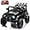 Black, variant on Lumiparty Kids 12V Kids Ride On Car for Kids, Electric Truck Ride On Toys for Ages 3-8 Years, with 5MPH Max Speed, Remote Control, Accelerator Pedal, Treaded Tires, Music and Story, Red