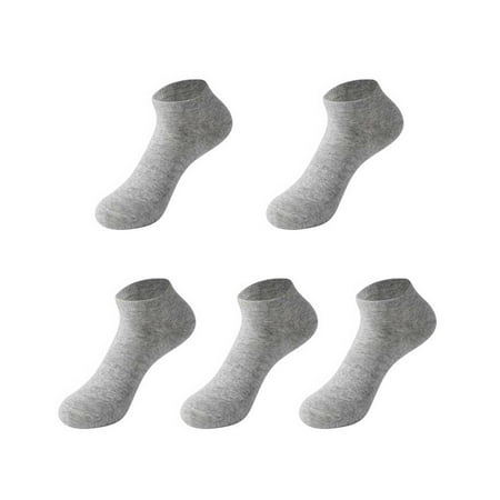 

Tmosphere 5 Pair Socks Cotton Sneakers Summer Breathable Comfortable Absorb Sweat Unisex Fashion Boat Sock Washable Reusable