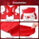 thumbnail image 3 of 4 Pairs Funny Christmas Socks with Magnetic Arms Hand in Hand Socks Christmas Gifts for Women Men Friends Family Partner 37-44, 3 of 4