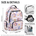 thumbnail image 5 of FUIALDOLG Cute Dragon Fantasy Zaino per ragazze with Padded Shoulder Straps Durable School Bag, Multiple Pockets 17 Inch Backpack for School Girls for Travel Back to School Casual, 5 of 10