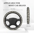 thumbnail image 5 of Fotbe Cute Poached Eggs for Steering Wheel Cover Universal 15 in Car Accessories for Men Women,Steering Wheel Protector Comfortable Protective Case for SUV Sedan Decor, 5 of 8