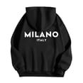 thumbnail image 4 of WILLBEST Sudadera Deportiva para Hombre con Capucha y Estampado De Letras para Uso Informal y Atuendos Elegantes Chica, 4 of 5