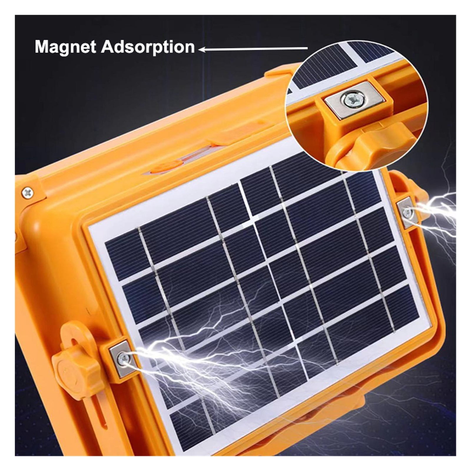 100W 1000W Outdoor Camping Solar Flood Light Portable Floodlight Rechargeable Emergency Night Market Lights Solar LED Tent Light ,Save Energ