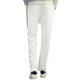 Pantalon de Survêtement à Taille Élastique pour Homme Blanc S – image 2 sur 3