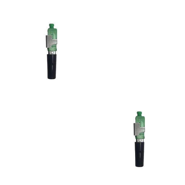 Cateissary Conector de fibra óptica FTTH SC de cabeza redonda, reemplazo de conectores ópticos de red para el hogar, la Oficina y el Hotel, Type3 NO3